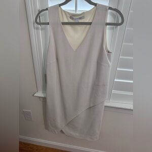DVF size 4 shift dress - ivory GUC